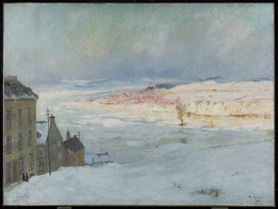 Levis from Quebec by Maurice Galbraith Cullen